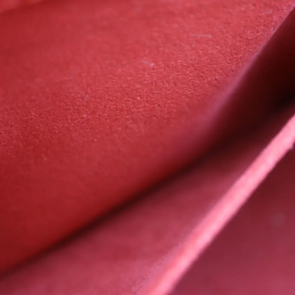 Louis Vuitton Juno Monogram Implant Serie Red Shoulder Bag